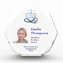 Healthcare Excellence Award Personalized Photo Fotoblock