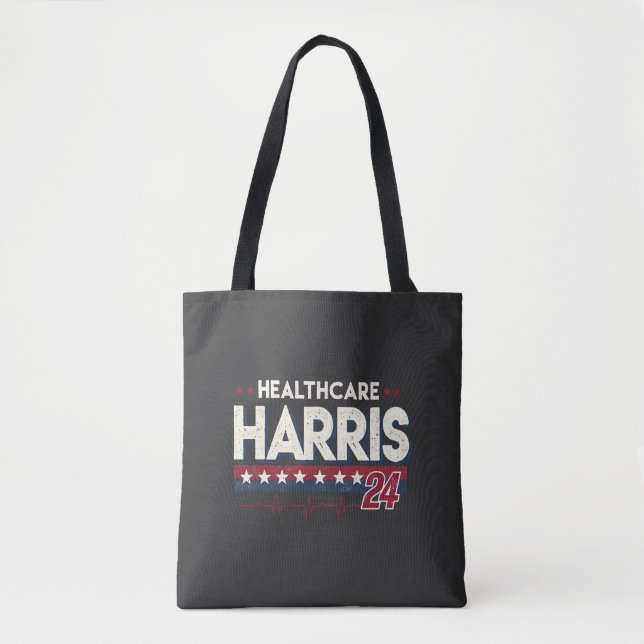 HealthCare Hotties für Harris 24 Kamala Walz Nurse Tasche (Vorderseite)