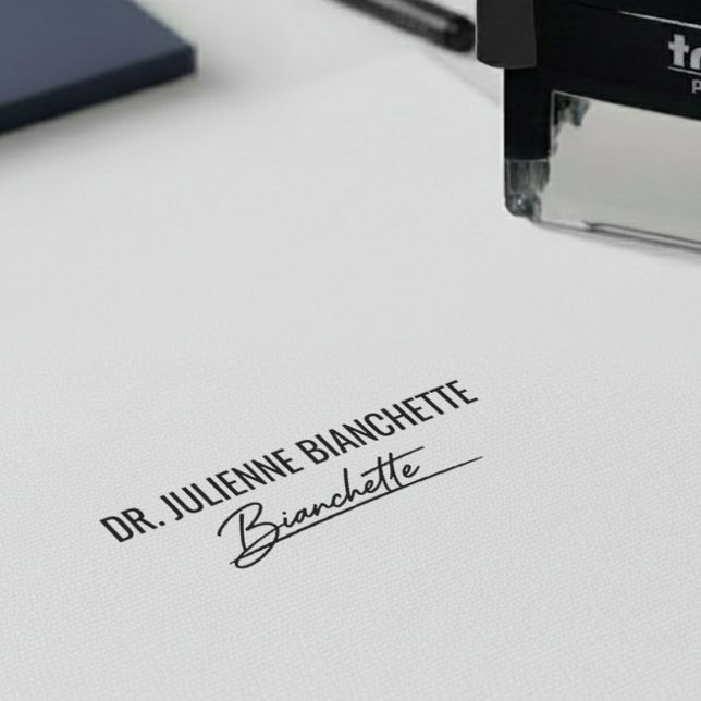Healthcare Practitioner Name Office Signature Permastempel (Von Creator hochgeladen)