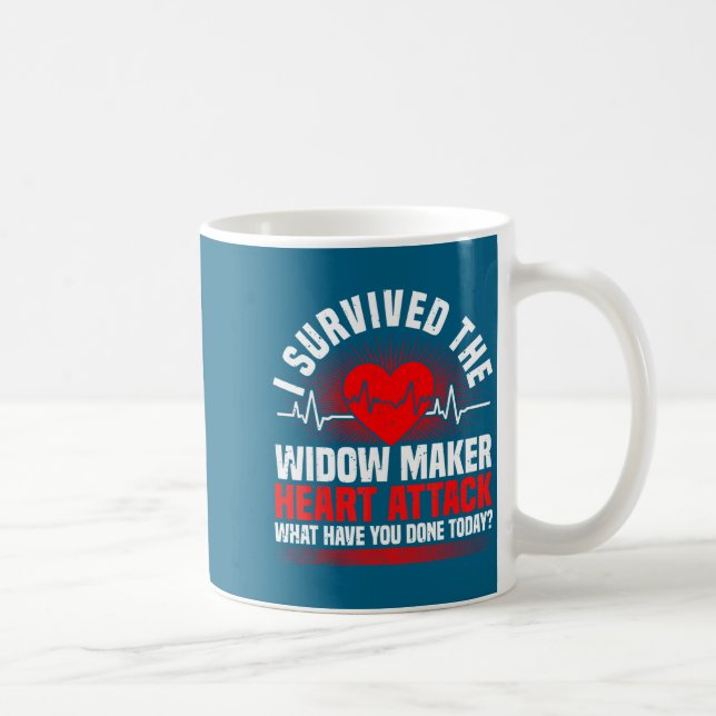 Healthy Heart Disease, Heart Surgery &amp; Cardiac Kaffeetasse (Rechts)