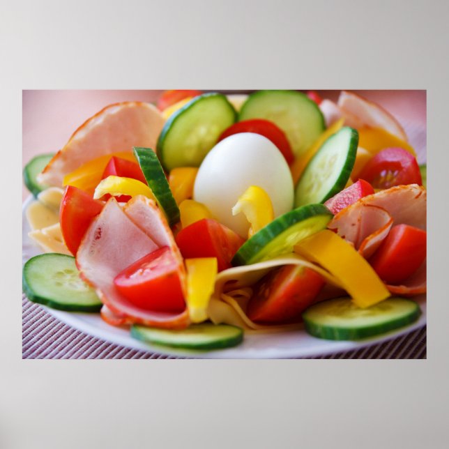 Healthy Vegan Breakfast Poster (Vorne)