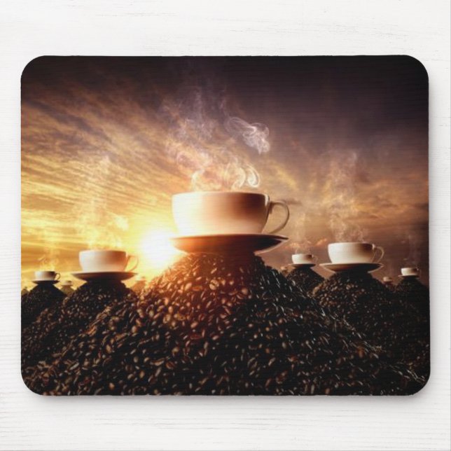 HealthyCoffee Bergmousemat Mousepad (Vorne)