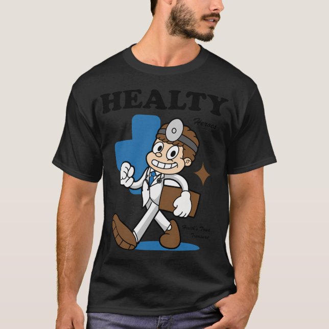 Healty Heroes T-Shirt (Vorderseite)