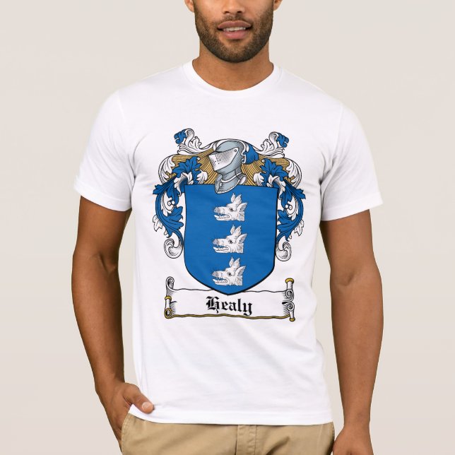 Healy Familienwappen T-Shirt (Vorderseite)