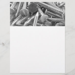 Heap der Nägel des Tischlers Flyer