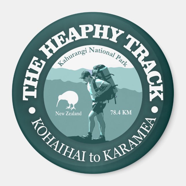 Heaphy Track (T) Magnet (Vorne)