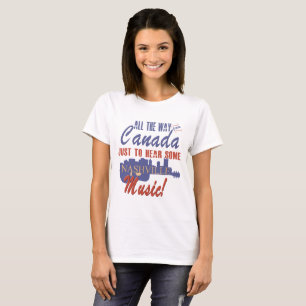 Hear Nashville Music aus Canada T - Shirt