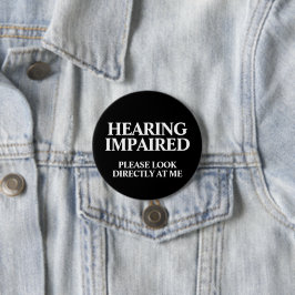 Hearing Impaired Button