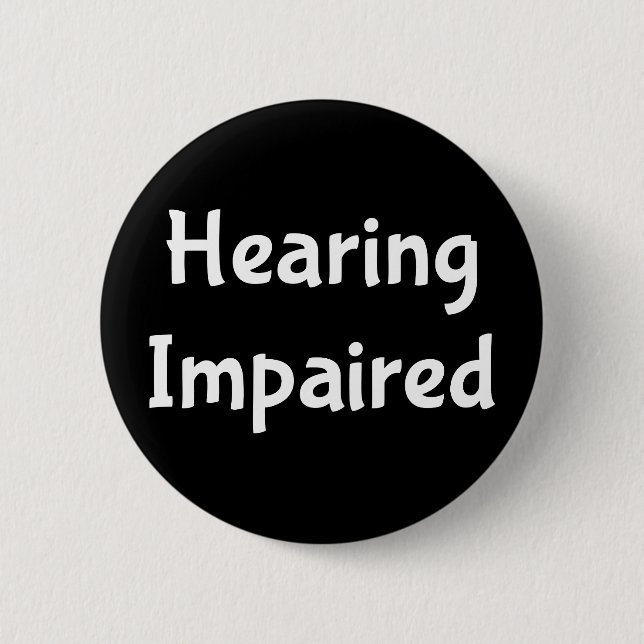 hearing impaired button (Vorderseite)