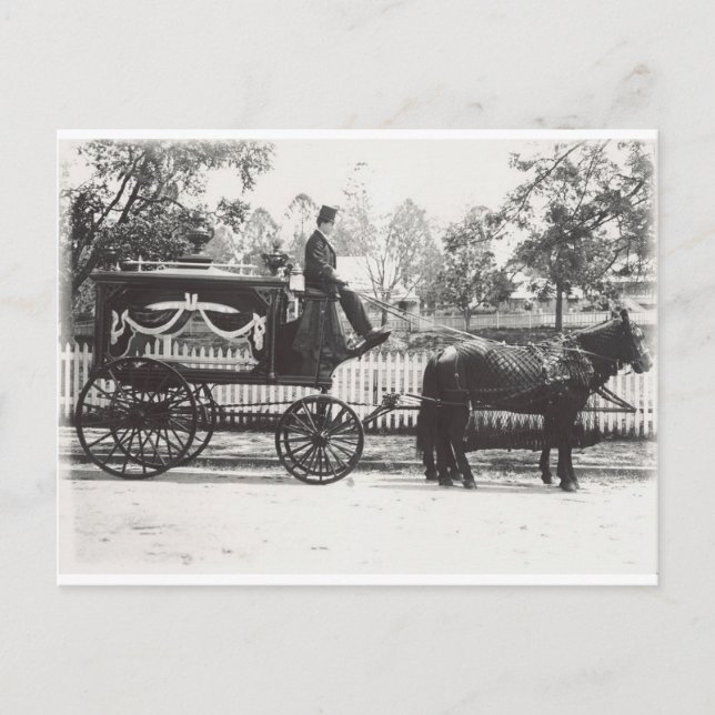 Hearse Postkarte (Vorderseite)