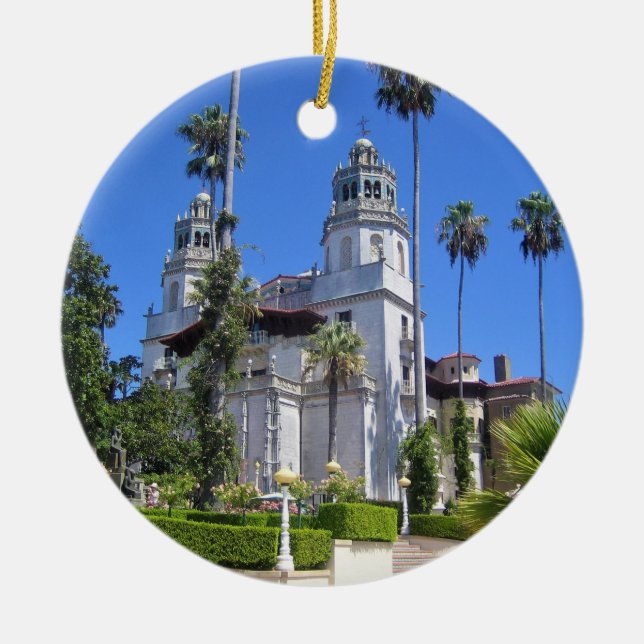 Hearst Castle, San Simeon, California Keramik Ornament (Vorne)