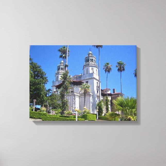 Hearst Castle, San Simeon, California Leinwanddruck (Vorderseite)