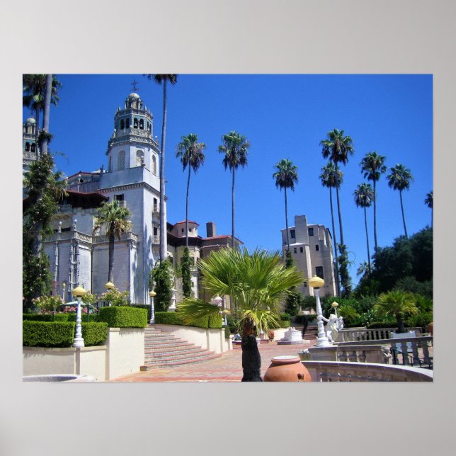 Hearst Castle, San Simeon, California Poster (Vorne)