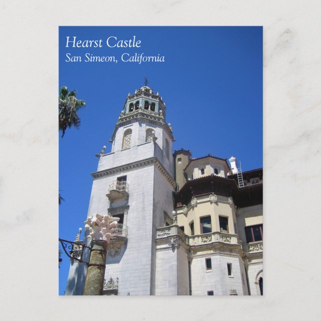 Hearst Castle, San Simeon, California Postkarte (Vorderseite)