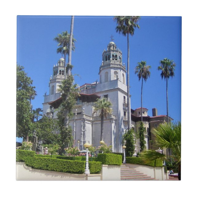 Hearst Castle, San Simeon, Kalifornien Fliese (Vorderseite)