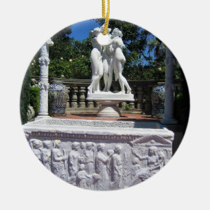 Hearst Castle, San Simeon, Kalifornien Keramik Ornament