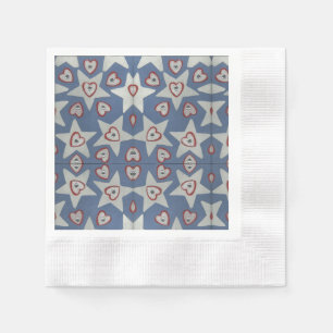 Heart and Stars Paper Napkins Serviette