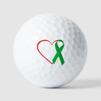 Heart Awareness, Surgery, Recovery Gift Golfball