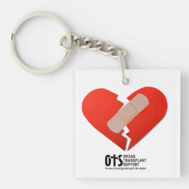 Heart Awareness, Surgery, Survivor Recovery Gift Schlüsselanhänger