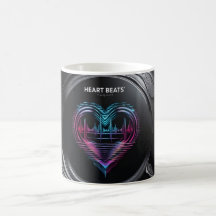Heart Beats Mug – Pulsing Love in Motion