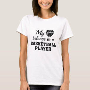 Heart Belongs Basketball T-Shirt