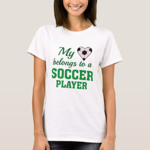 Heart Belongs Soccer T-Shirt