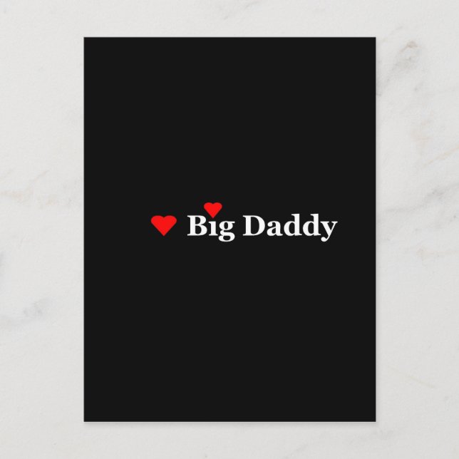 Heart Big Daddy Postkarte (Vorderseite)