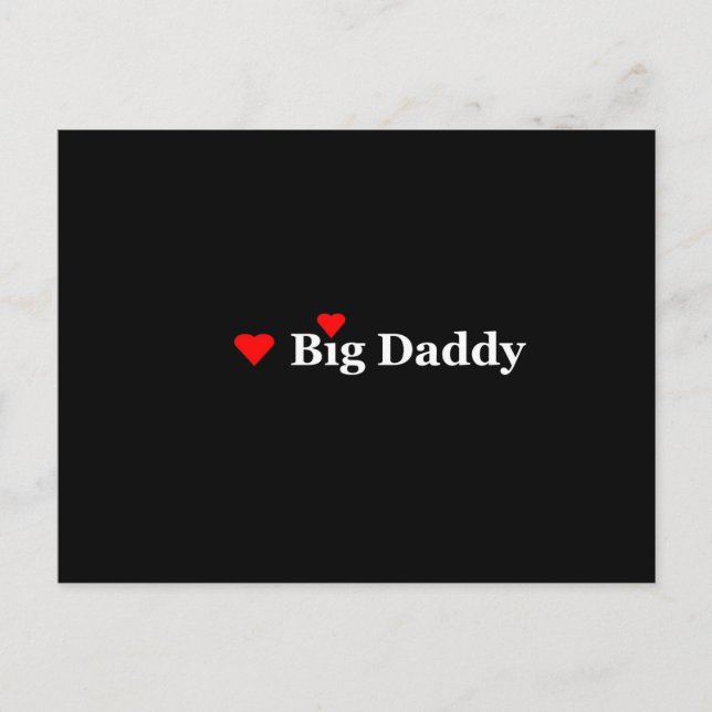 Heart Big Daddy Postkarte (Vorderseite)
