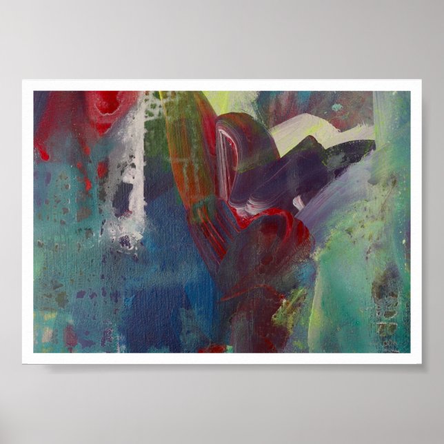 Heart Bits 12x18 Original Art Print Poster (Vorne)