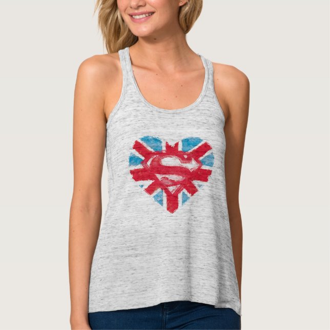 Heart British S-Shield Tank Top (Vorderseite)