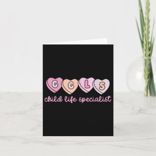 Heart Candy Child Life Specialist Valentinstag C Karte