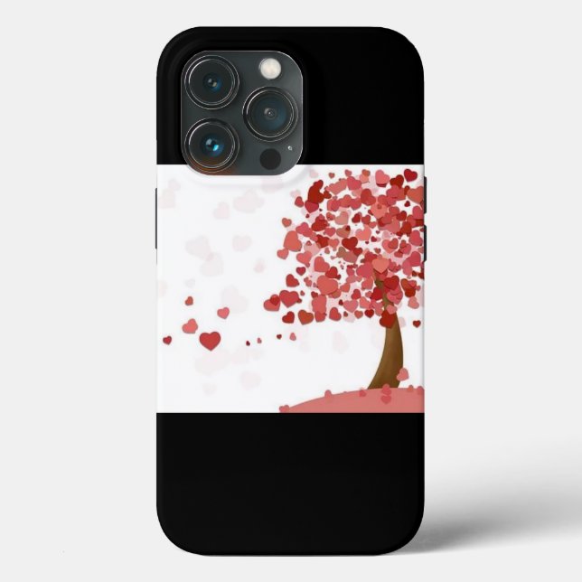 Heart Case-Mate Phone Case, Apple iPhone 13 Pro, T Hülle (Rückseite)