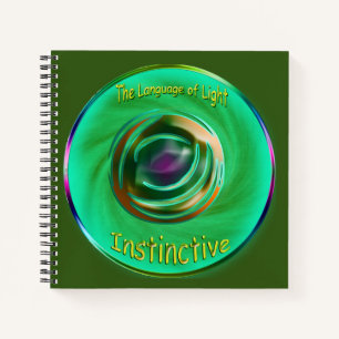 Heart Chakra - Instinktives Power-Notebook Notizbuch