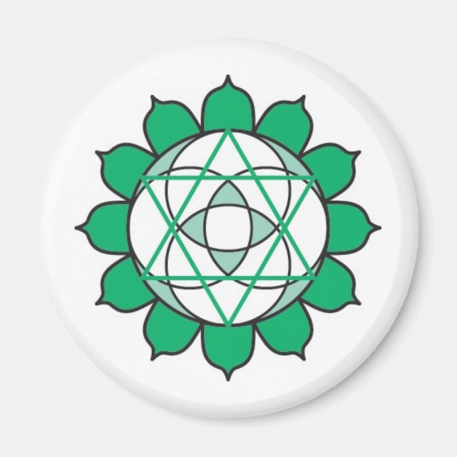 Heart Chakra Magnet (Vorne)