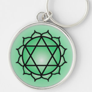 Heart Chakra Premium Keychain Schlüsselanhänger