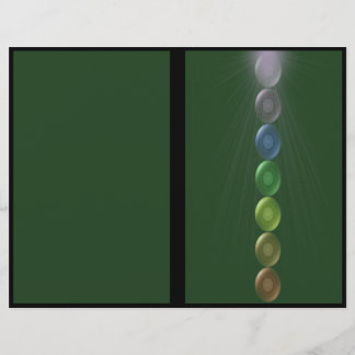 Heart Chakra Tri Fold Broschüre Flyer