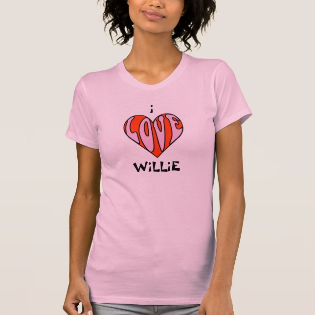 heart_clipart_love, WiLLiE, i T-Shirt (Vorderseite)