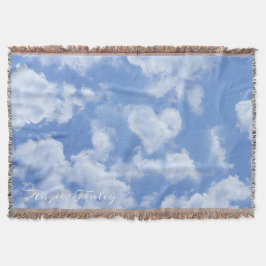 Heart Cloud Sky Niedlich Modern Love Light Blue Gi Decke