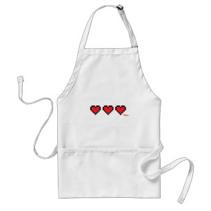 Heart Containers - Gamer, Geek-Videospiele Life Schürze