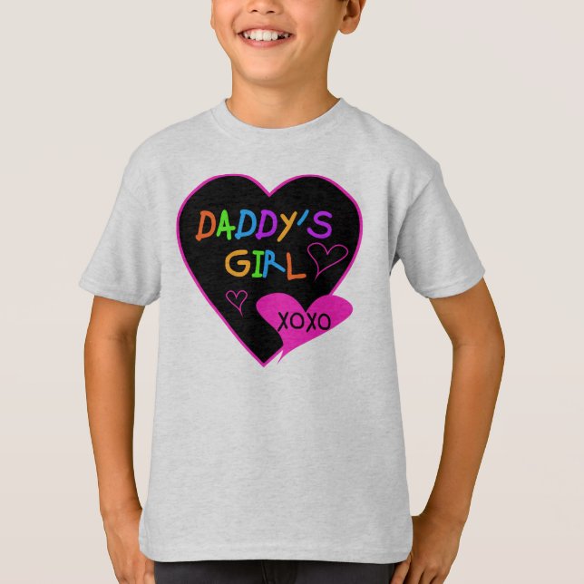 Heart Daddy's Girl T Shirts and Gifts (Vorderseite)