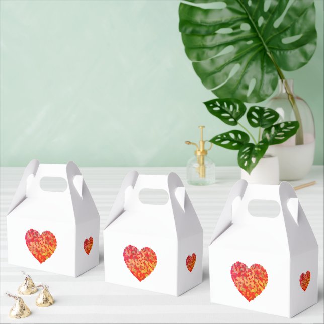 Heart Design Favor Box Geschenkschachtel (Zahlreiche)