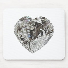Heart Diamond Mousepad