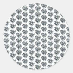 Heart Diamond Sticker