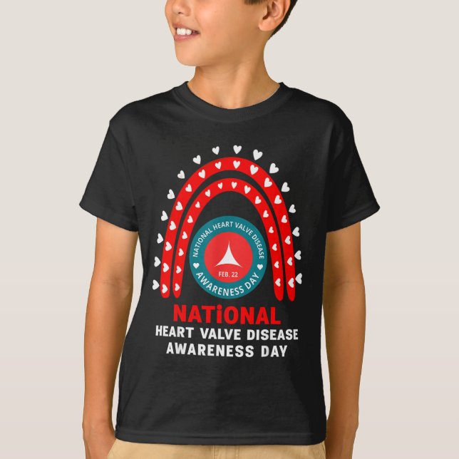 Heart Disease Awareness - Heart Valve Disease Awar T-Shirt (Vorderseite)