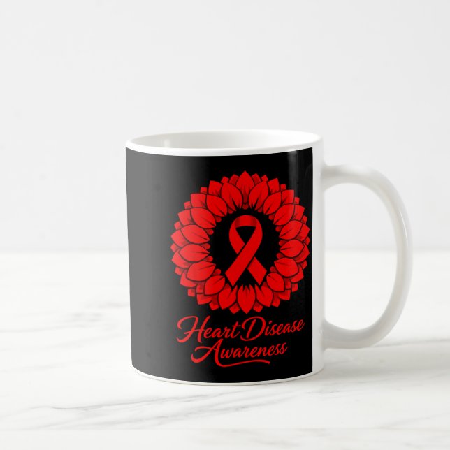 Heart Disease Awareness  Kaffeetasse (Rechts)