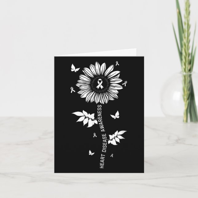 Heart Disease Awareness Month  Karte (Vorderseite)