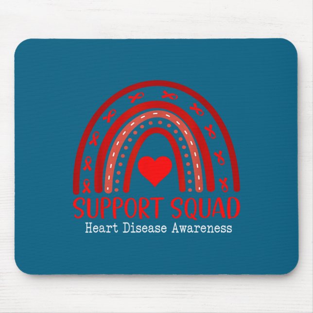 Heart Disease Awareness Month Open Heart Diseases  Mousepad (Vorne)