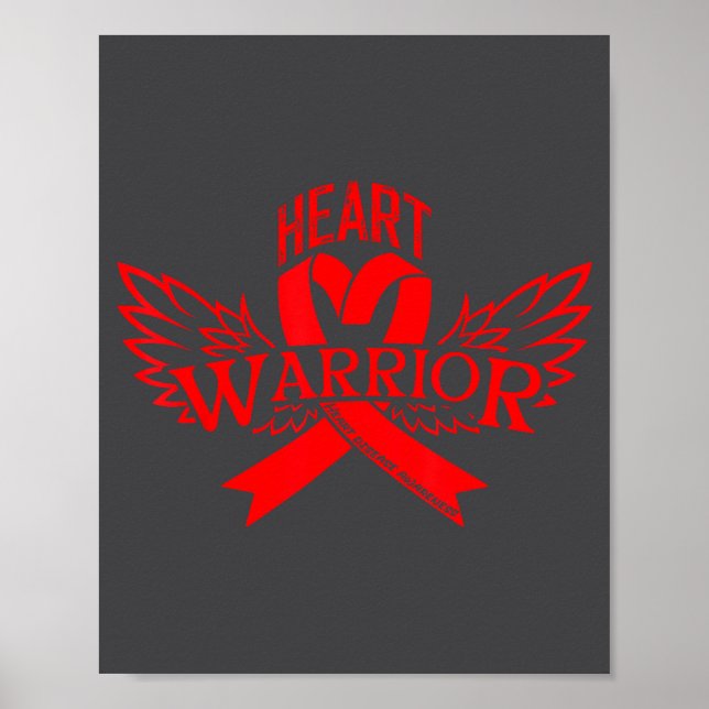Heart Disease Awareness  Poster (Vorne)