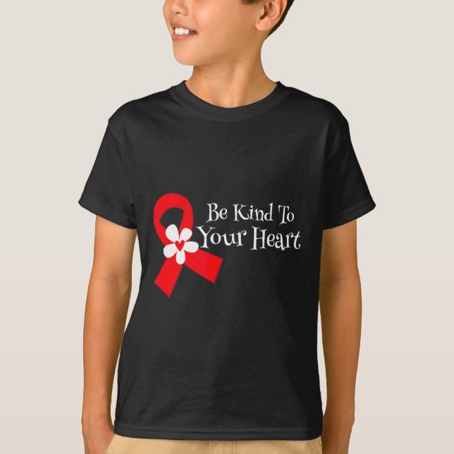 Heart Disease Awareness Shirt Heart Health Month  (Vorderseite)