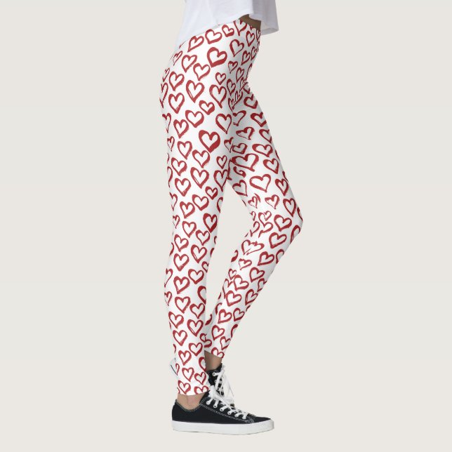 Heart Doodles Leggings (Rechts)